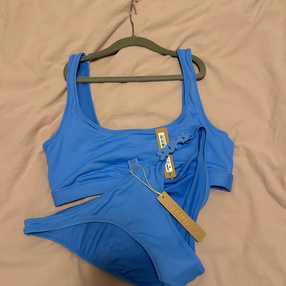 SKIMS Blue Bikini Set - Picture 2 of 2